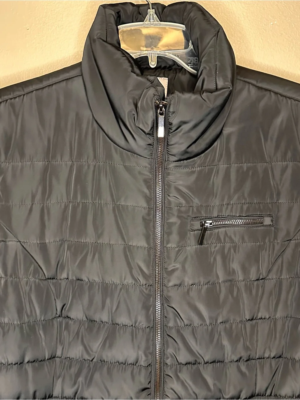 dressbarn Black Quilted Women's Puffer Jacket